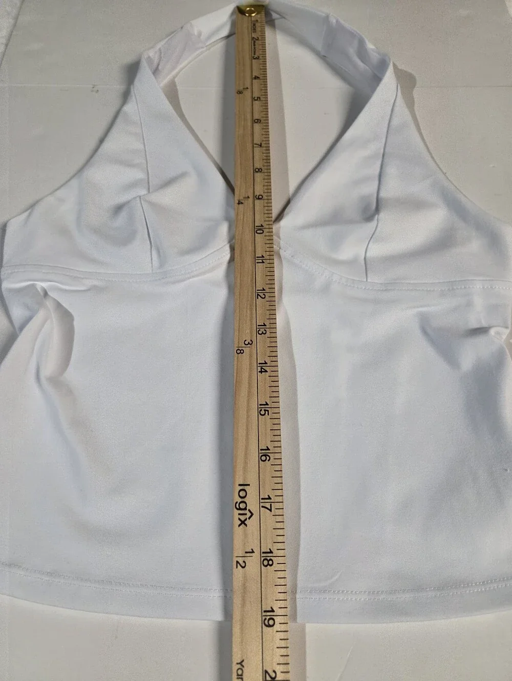 Free People White Halter Camisole Tank